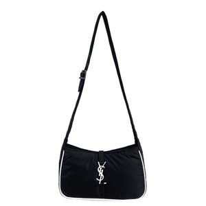 Saint Laurent - YSL - NEW Le 5 À 7 Crossbody - Black / White  Shoulder Bag